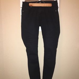 Black Moto legging jean